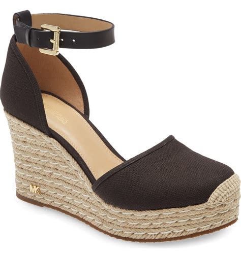 michael kors kendrick espadrille wedge|michael kors wedge heels.